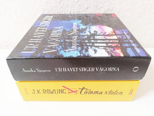2st Ljudböcker Kvinnliga Författare 28CD Sjögren Rowling Den Tomma Stolen mfl