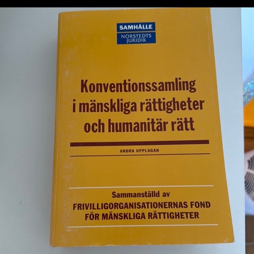 Konventionssamling i mänskliga rättigheter och humanitär rätt av