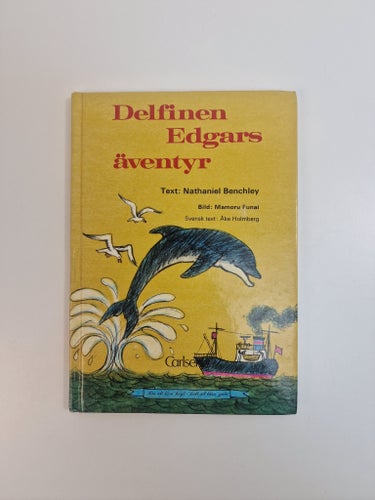 Delfinen Edgars äventyr - Nathaniel Benchley, 1980