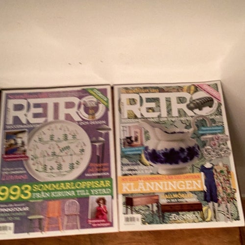 Scandinavian Retro Tidningar komplett med sex nummer för 2020