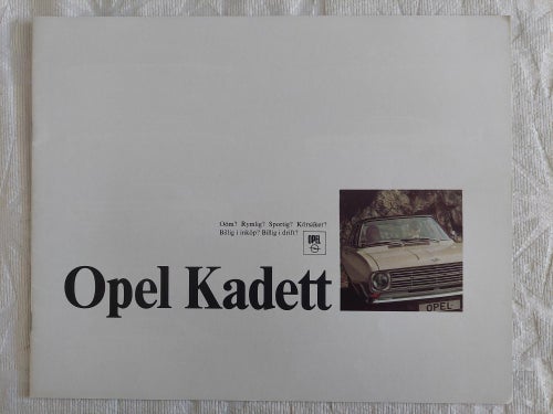 Opel Kadett 1969 ..