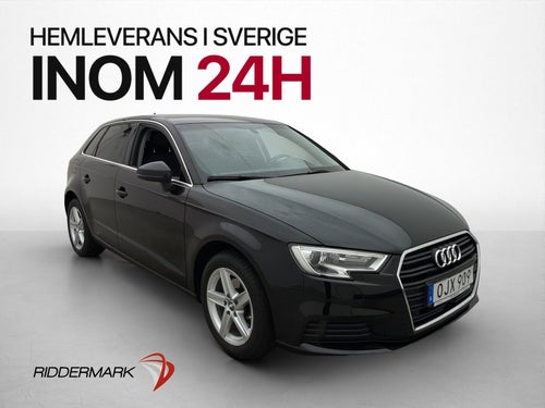 Audi A3 Sportback TDI 110hk Comfort P-Sensorer Farthållare