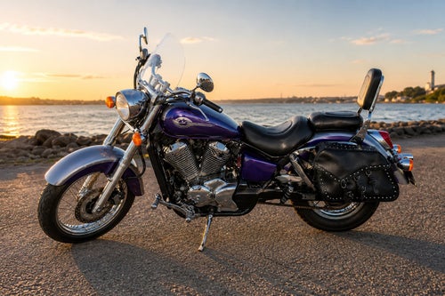 Honda Shadow 750 VT750C 1998 – låg mil, mycket tillbehör