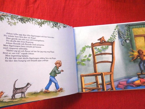 Flyg, fågel min! av Petra Szabo Alla Barns Bokklubb Barnbok 1985