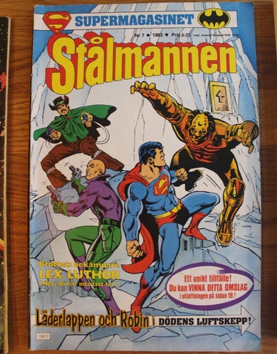 STÅLMANNEN 1983 NR 7 Supermagasinet