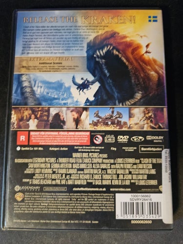 Clash Of The Titans - DVD - SVENSK TEXT