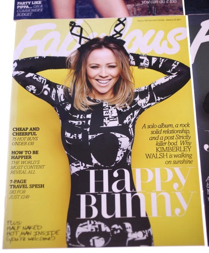 Fabulous magazine bundle-4 magazines-December/January 2012/2013-NEW-Weight 360g