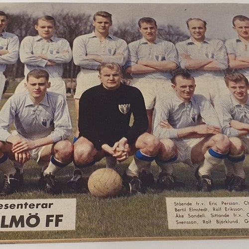 Match nr 10 1961 / Malmö FF Örebro SK Leif Wendt Bengt "Zamora" Nyholm / FN/VF
