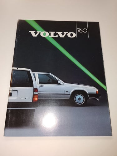 Volvo 760 Broschyr 1987