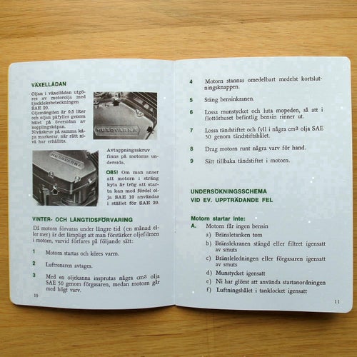 Instruktionsbok HVA Flinta E-Motor