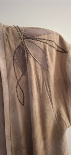 Beige långväst