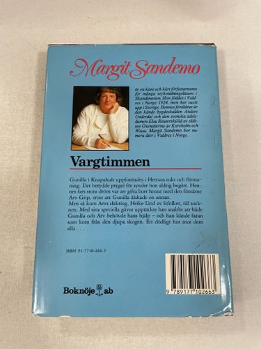 Vargtimmen | Margit Sandemo | Sagan om Isfolket | Inbunden
