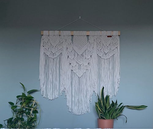 Macrame väggbonad LILY