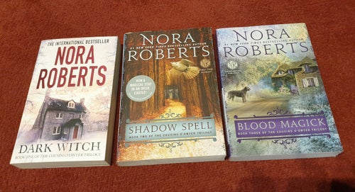 Nora Roberts - The Cousins O'Dwyer Trilogy - KOMPLETT exklusiva utgåvor. Import.