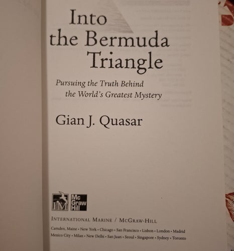 Into the Bermuda Triangle, Gian J. Quasar, 2004