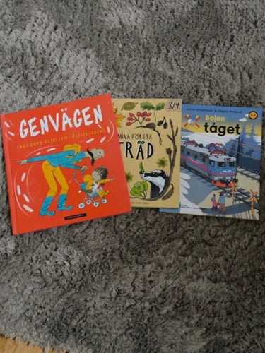 Bokpaket: Genvägen av Ingeborg Eliassen och Åshild Irgens, Mina Första Träd,