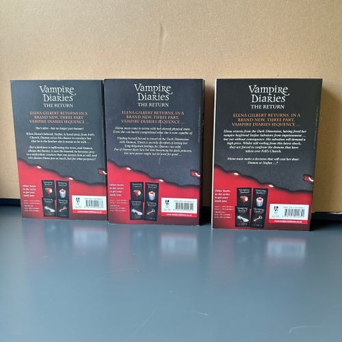 Vampire Diaries - Bok 5, 6, 7 - L. J. Smith - Engelska - Häftade - Fantasy