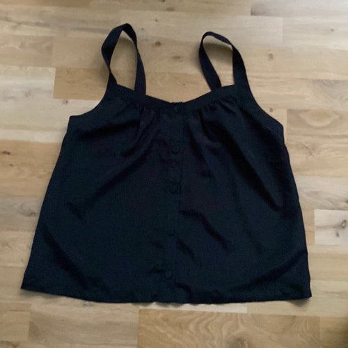 Snyggt Svart Linne strl 38