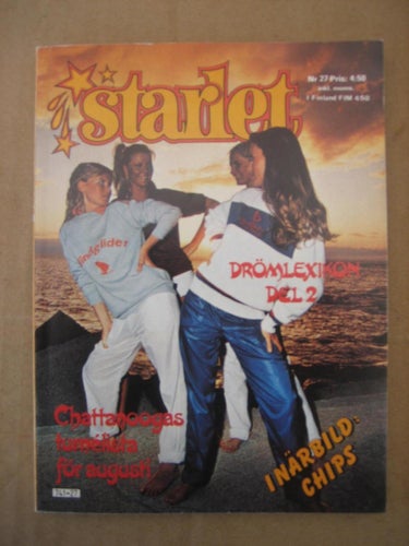 Starlet Nr:27-1982(Idolbild på Chips, Adam Ant)