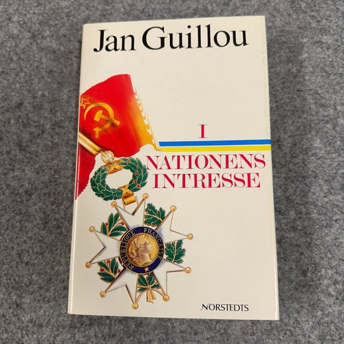 Jan Guillou - I nationens intresse - signerad