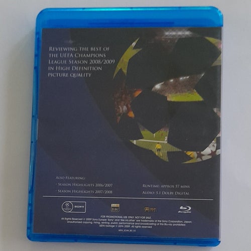 UEFA Champions League Season Review 2008/2009 Blu-ray