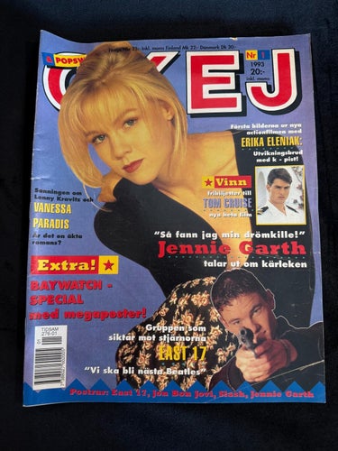 Tidningen OKEJ ! Nr 1 - 1993 . TOPPSKICK !