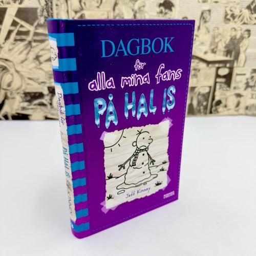 Dagbok för alla mina fans: På hal is (del 13) Jeff Kinney inbunden, på svenska
