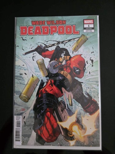 Wade Wilson Deadpool (2026 Marvel) #1 E (Variant Cover by Federico Vicentini