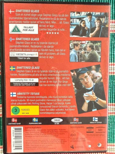 Shattered Glass - DVD
