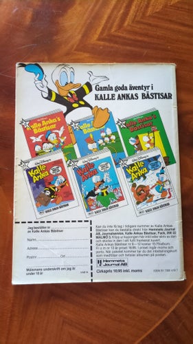 Kalle Anka Gamla Goda Serier Ur Kalle Anka & Co, Walt Disney, 1979