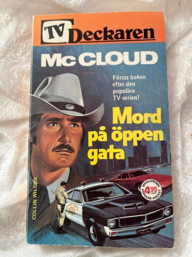 McCloud: Mord på öppen gata av Collin Wilcox, okänt publiceringsår