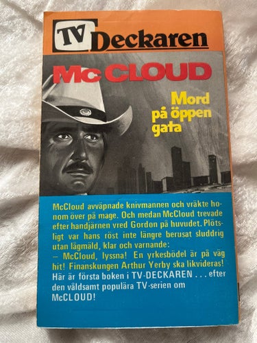 McCloud: Mord på öppen gata av Collin Wilcox, okänt publiceringsår