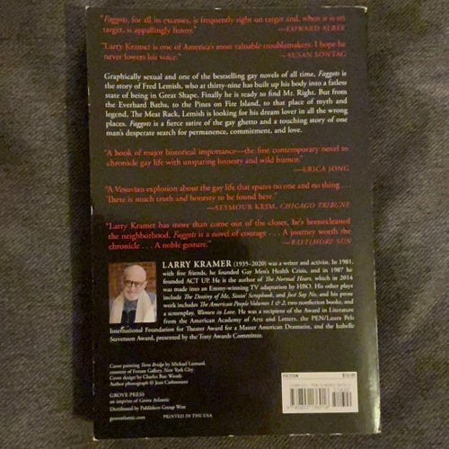 Faggots av Larry Kramer