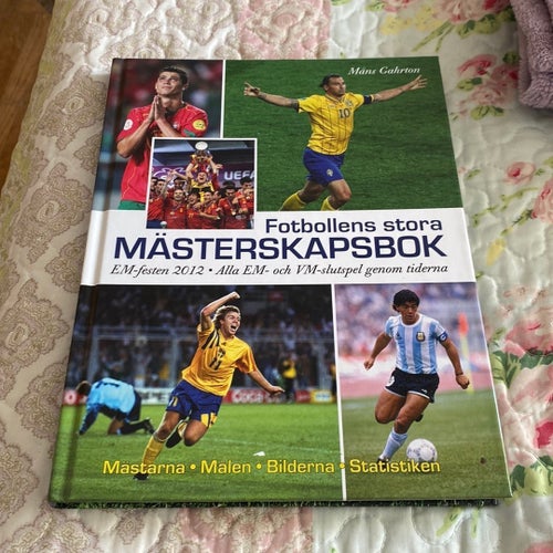 Fotbollens stora MÄSTERSKAPSBOK av Måns Gahrton, 2012