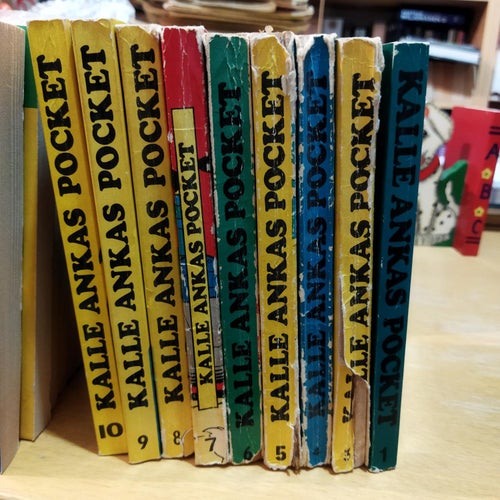 Kalle Ankas pocket flera nummer nr 1, 3, 4, 5, 6, 7, 8, 9, 10