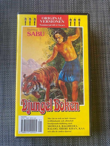 Djungelboken - Djungel boken - VHS