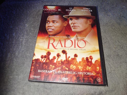 Radio (inplastad), Cuba Gooding Jr, Ed Harris, Debra Winger