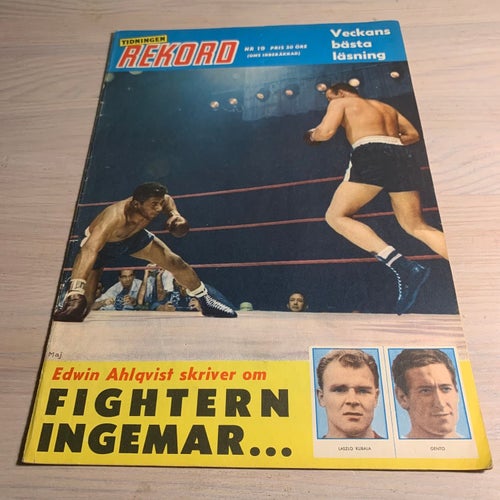 Tidningen Rekord Rekordmagasinet 1961 nr 19