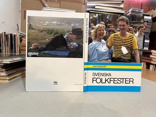 Svenska folkfester av Åke Mokvist. Bok. Very Fine plus