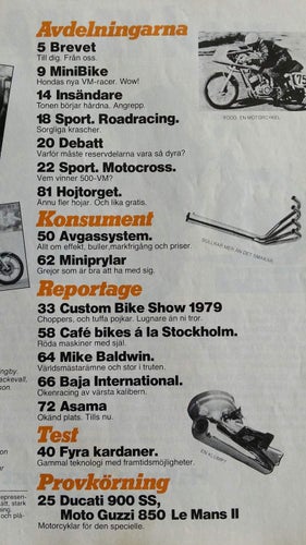 Bike nr 3 1979: Suzuki GS 850, Kawasaki Z 1000 ST, BMW R 65, Yamaha XS 750