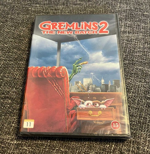 GREMLINS 2 - THE NEW BATCH (1990) INPLASTAD SVENSK UTGÅVA!