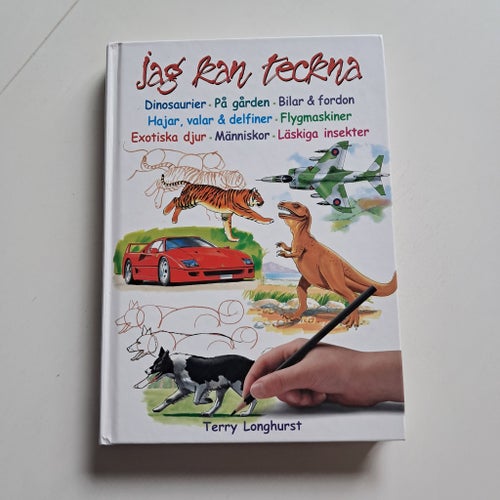 Jag kan teckna Dinosaurier, På gården, Bilar & Fordon, mm - Terry Longhurst