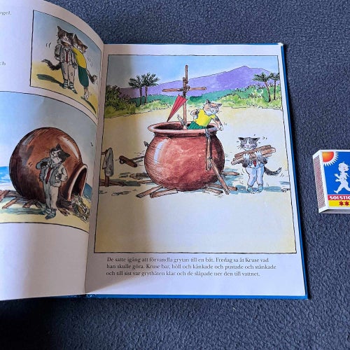 K-ATT Kruse KattKruse Katt Kruse bilderbok barnbok Mark Burgess -