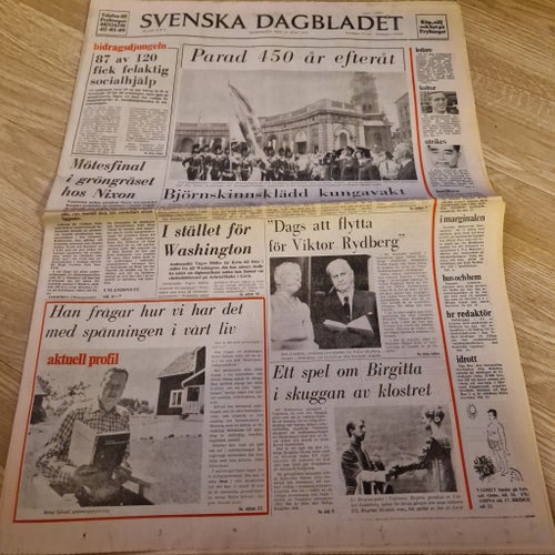 Svenska Dagbladet 25 juni 1973