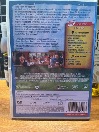 Camp Rock (DVD) med Jonas Brothers och Demi Lovato