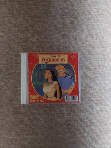 Disney Pocahontas Musiksaga CD