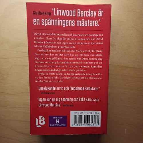 Sveket av Linwood Barclay, 2019