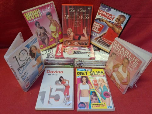LAGERRENSNING - TRÄNING / WORKOUT PAKET DVD [ OLIKA SKICK ]