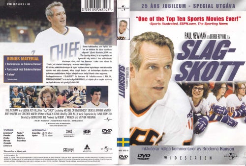 DVD - SLAGSKOTT - SÖNDAGSFILMEN