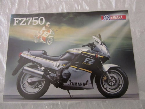 Yamaha FZ750 Genesis 1988 Försäljnings broschyr